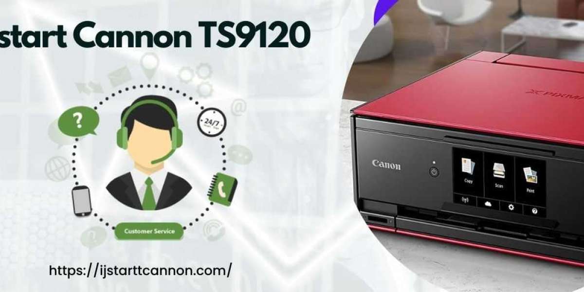 How to set up a Canon TS9120 printer wirelessly